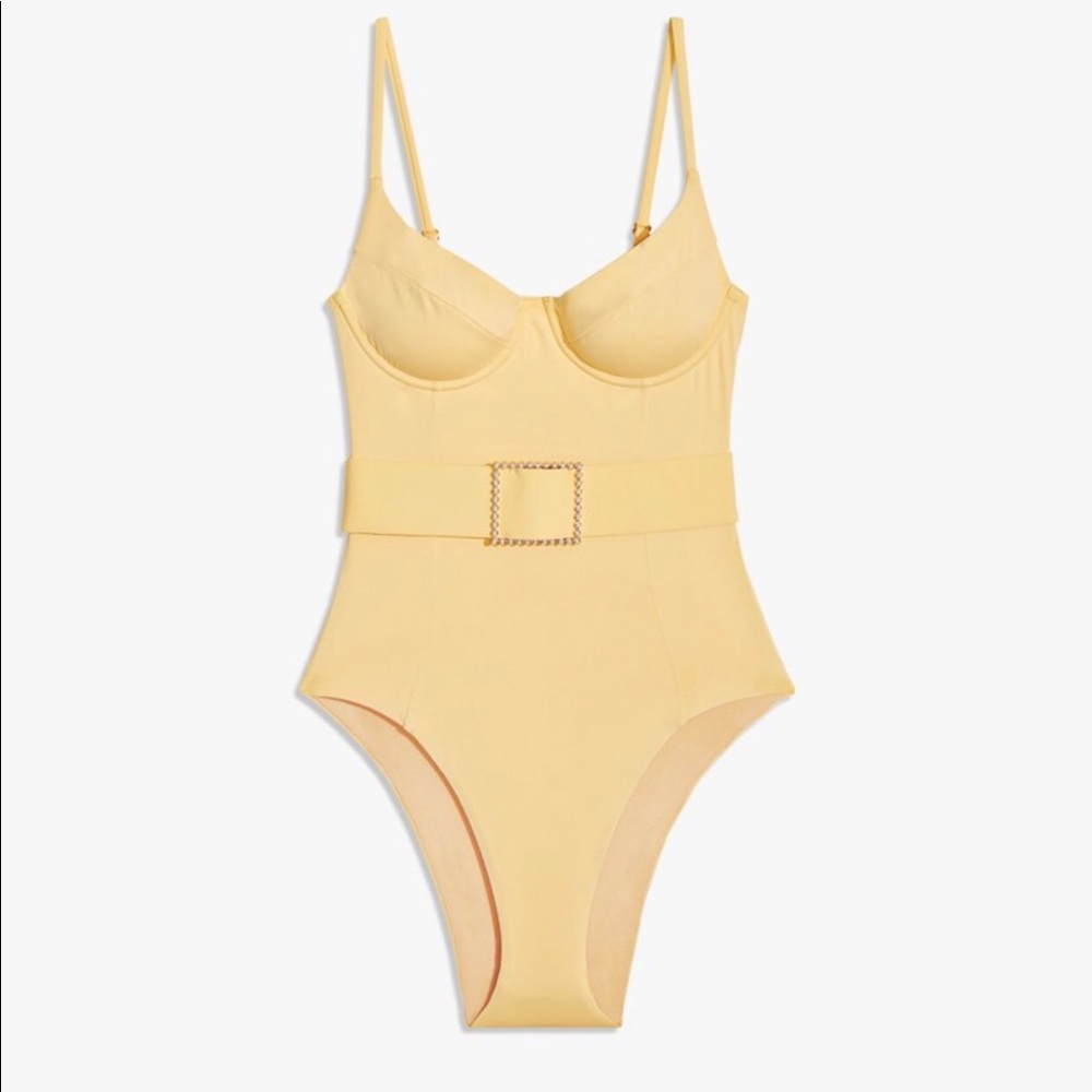 Yellow weworewhat Danielle one piece FINAL PRICE